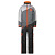 Scott Комбинезон детский DS Dryo Grey/Orange в Томске