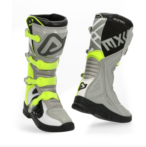 Acerbis Мотоботы кроссовые X-Team Grey/Yellow в Томске