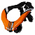 Leatt Защита шеи подростковая 3.5 Neck Brace Junior Orange в Томске