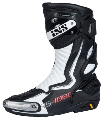 IXS Мотоботы RS-1000 черный/белый в Томске