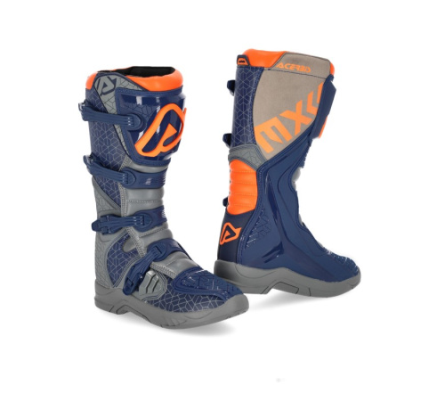 Acerbis Мотоботы кроссовые X-Team Blue/Grey в Томске