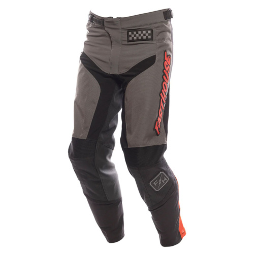 Fasthouse Брюки Grindhouse Pant Gray/Red в Томске