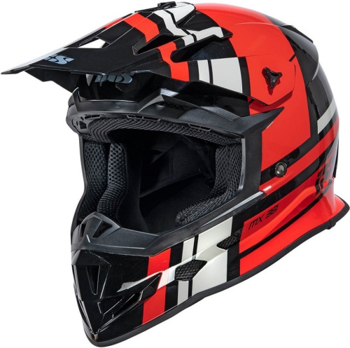 IXS Мотошлем iXS361 2.3 Черно-красный в Томске