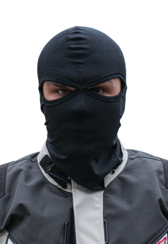 MotoLike Подшлемник Хлопок/Эластан Черный Ninja в Томске