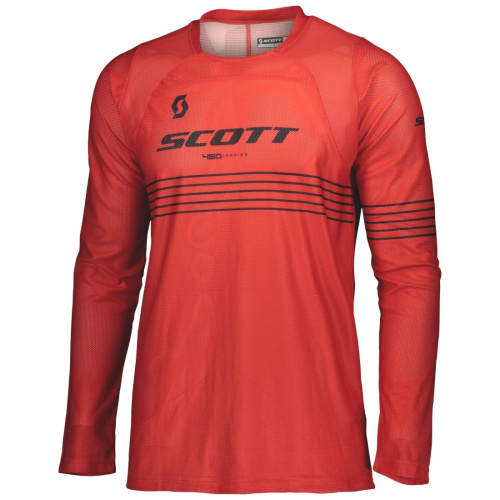 Scott Джерси 450 Angled Light red/black в Томске