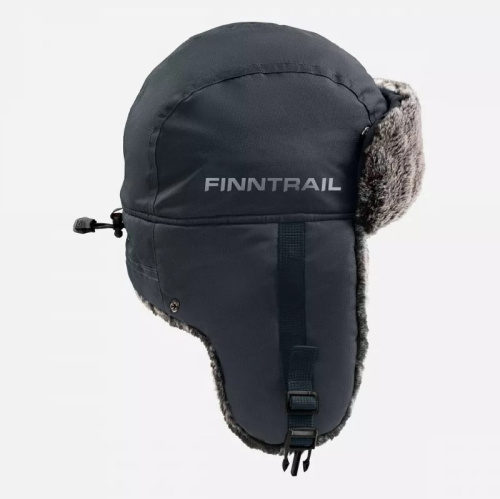 Finntrail Шапка-ушанка Hat Terra 2950 MiddleGrey в Томске