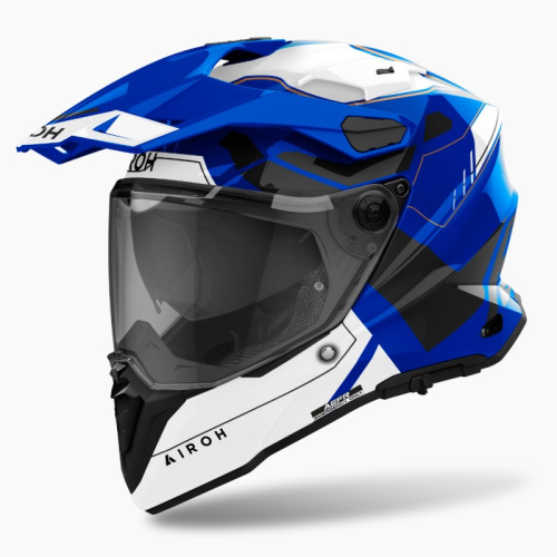 Airoh Шлем Commander 2 Reveal Blue Gloss в Томске
