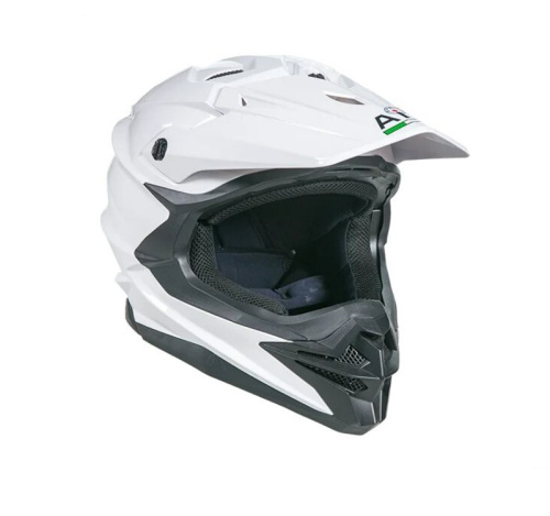 AiM Шлем кроссовый JK803 White Glossy в Томске