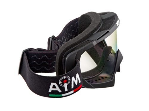 AiM Очки кроссовые 634-800 Black Matt в Томске