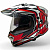 AIM Шлем кросс/эндуро JK802S Red/Grey/Black в Томске
