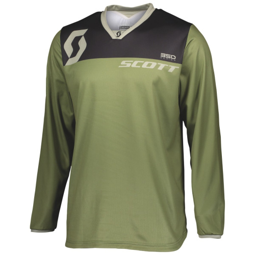 Scott Джерси 350 Dirt green tan в Томске