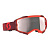 Scott Очки кроссовые Fury red/silver chrome works в Томске