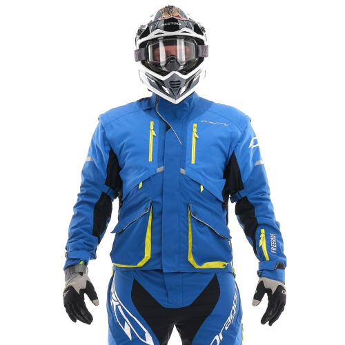 Dragonfly Куртка Эндуро Freeride Blue-Yellow в Томске