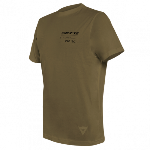 Dainese Футболка Adventure Long Military-Olive/Black в Томске