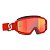 Scott очки кроссовые Primal red/white orange chrome works в Томске