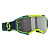 Scott Очки кроссовые Fury LS neon yellow/blue light sensitive grey works в Томске