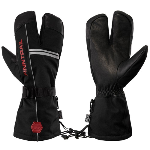 Finntrail Перчатки Lobster 2800 GraphiteRed в Томске