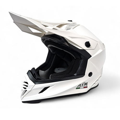 AiM Шлем RH855 White Glossy в Томске