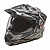 AIM Шлем кросс/эндуро JK802S Black/Grey/White в Томске