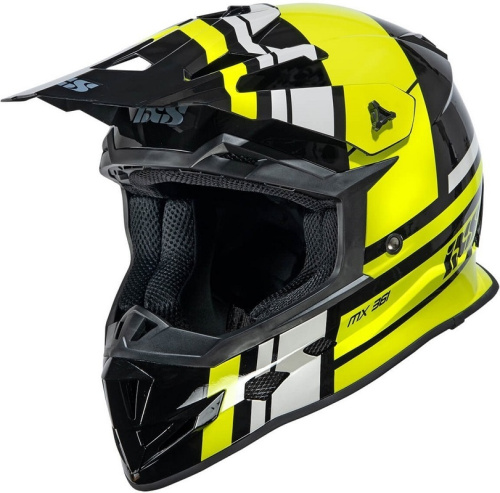 IXS Мотошлем iXS361 2.3 Черно-желтый в Томске