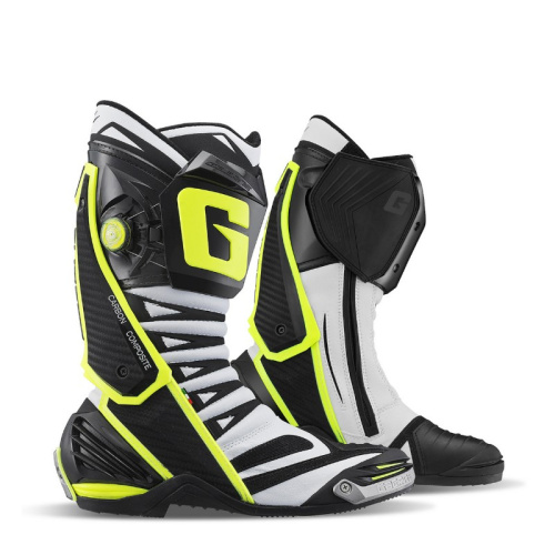 Gaerne Мотоботы GP1 Evo White/Black/Yellow в Томске
