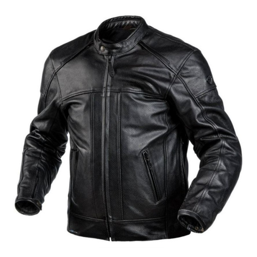 Scout куртка кожаная Daytona Waterproof Black в Томске