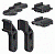 SP Connect Крепление для смартфона Adhesive & adapter kit Z в Томске