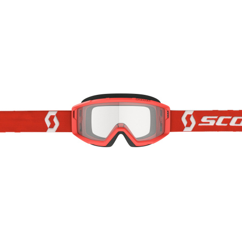 Scott очки кроссовые Primal Red прозрачная линза в Томске