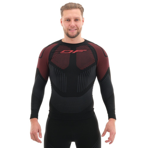 Dragonfly Термофутболка 3DThermo Red с длинным рукавом в Томске