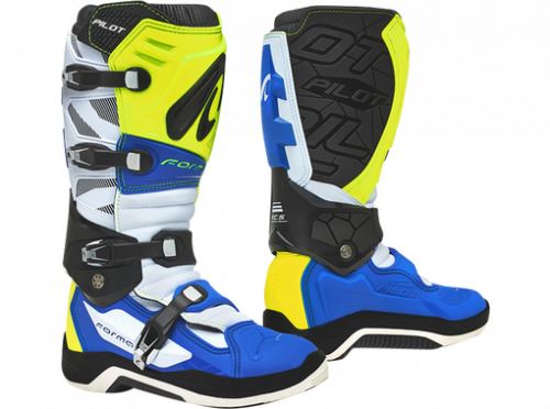 Forma Ботинки Pilot YellowFluo/White/Blue в Томске