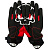 Bering Перчатки Walshe Black/Grey/Red в Томске