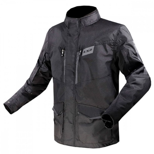LS2 Мотокуртка Metropolis Evo Man черный в Томске