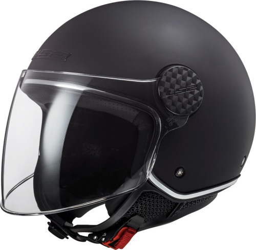 LS2 Мотошлем OF558 Sphere Lux Solid черный в Томске