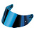 AGV Визор K5 S/K3 SV(ML-L-XL-XXL)/K1 S(L-XL-XXL) Iridium Blue в Томске