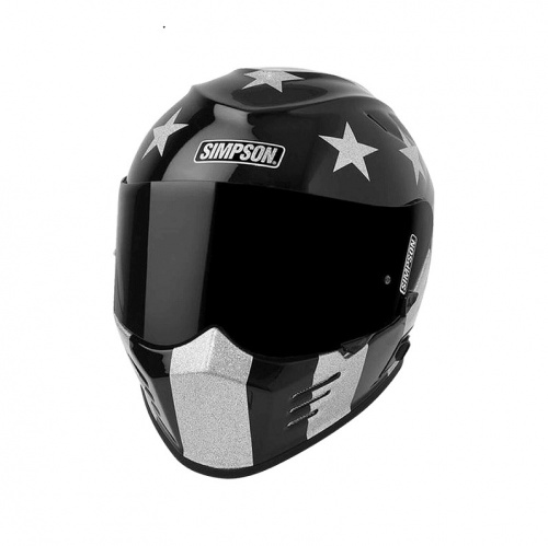 Simpson Шлем интеграл Venom Stingrae Black в Томске