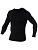 Brubeck Футболка мужская дл.рукав Comfort Wool Черный в Томске