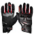 Sweep Перчатки кожаные+текстиль Hammer Black/Red в Томске