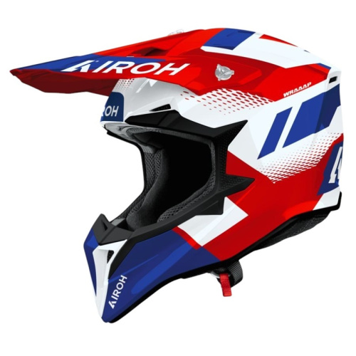 Airoh Шлем Wraaap Vision Red-Blue Gloss в Томске