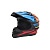 Desment Шлем кроссовый Raptor Black-Blue-Orange graphic в Томске