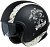 IXS Шлем Jet Helmet iXS 880 2.0 Черно-белый матовый в Томске