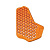 Scott Защитные вставки D3O Chest Protector CP1 Right ORANGE в Томске