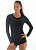 Brubeck Футболка женская дл.рукав Comfort Wool Черный в Томске