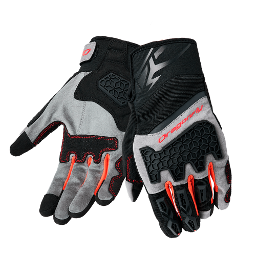 Dragonfly Перчатки DF Terrax Black - Grey в Томске