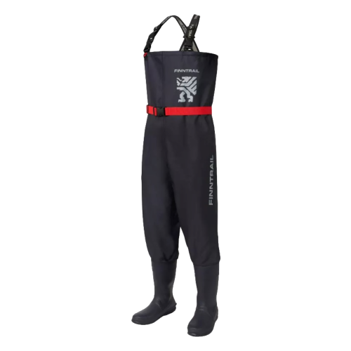 Finntrail Вейдерсы мужские TimberBF 5282 DarkGrey в Томске