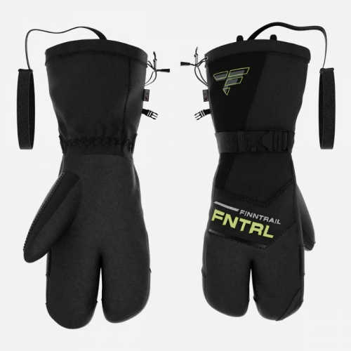 Finntrail Перчатки утепленные Lobster 2801 GraphiteYellow в Томске