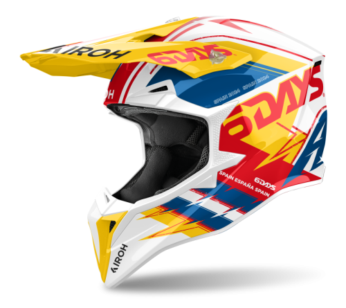 Airoh Мотошлем Wraaap Sixdays Spain 2024 Glossy в Томске