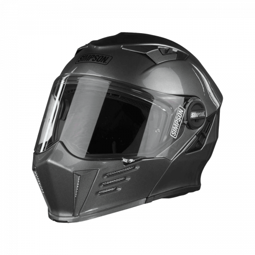 Simpson Шлем модуляр Darksome Gunmetal в Томске