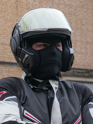 MotoLike Подшлемник Хлопок/Эластан Черный Ninja в Томске