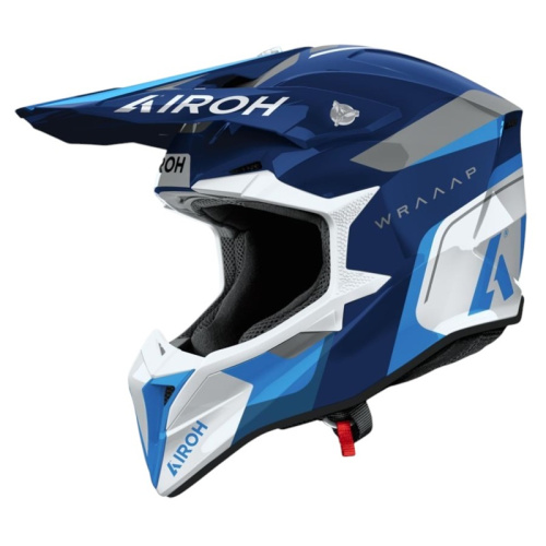 Airoh Шлем Wraaap Conquer Blue Gloss в Томске