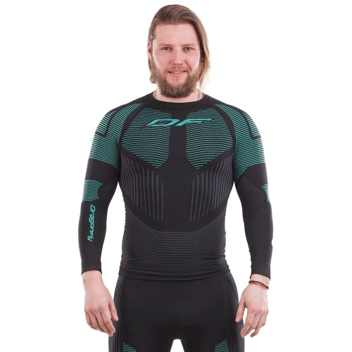 Dragonfly Термофутболка 3DThermo Green с длинным рукавом в Томске